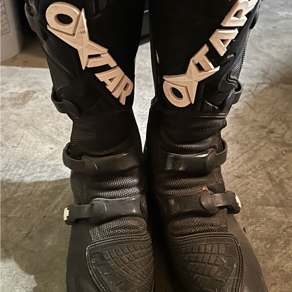 Men's Black Motorcycle Boots